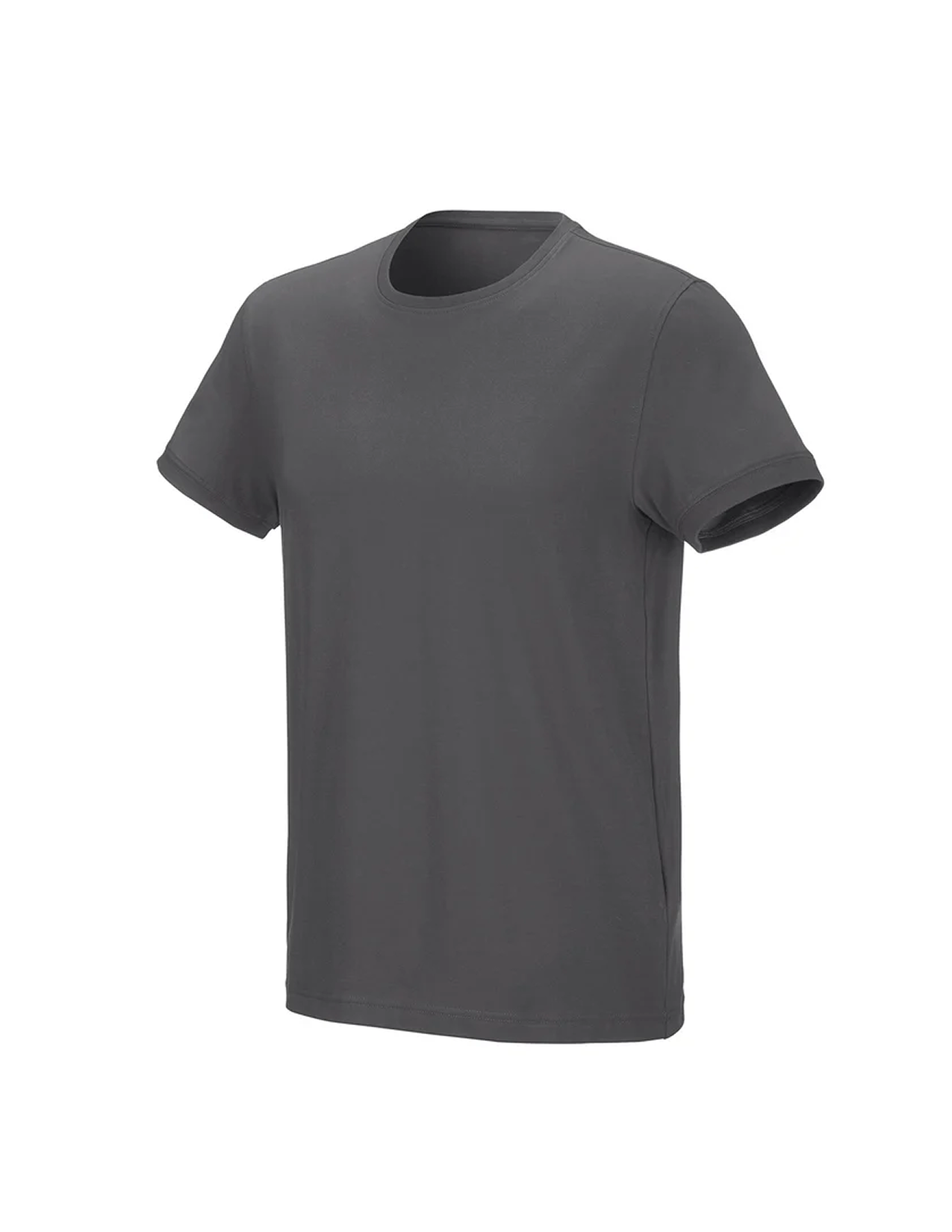 Gray t-shirt on a white background