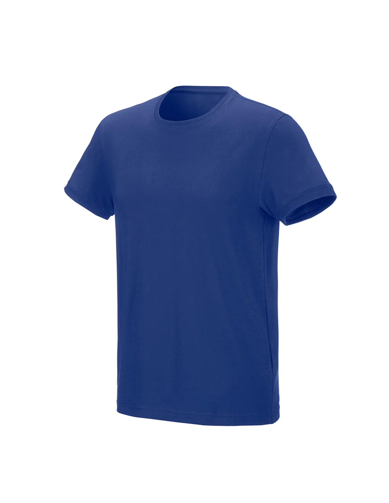 Blue t-shirt on a white background