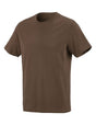 Cotton T-Shirt in hazelnut