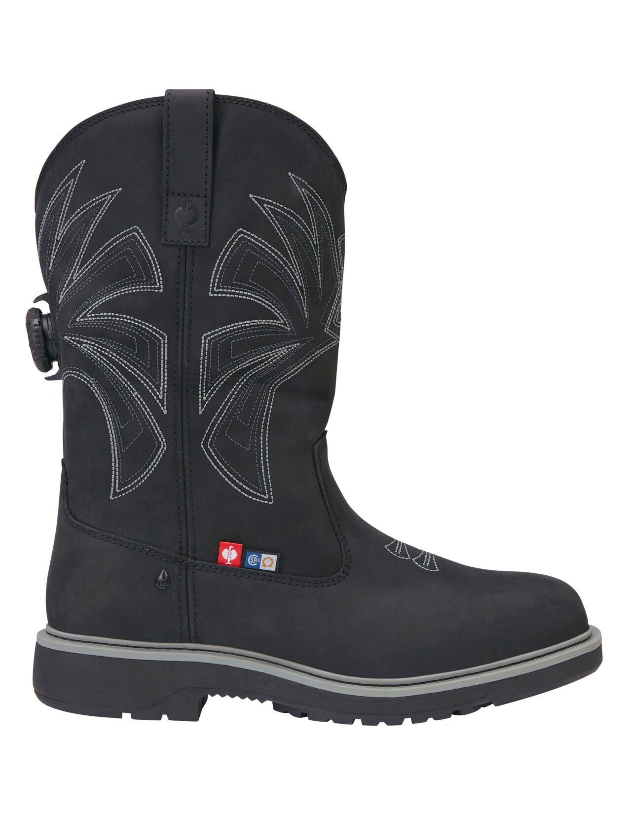 Doonan High Saftey Toe Work Boot in black