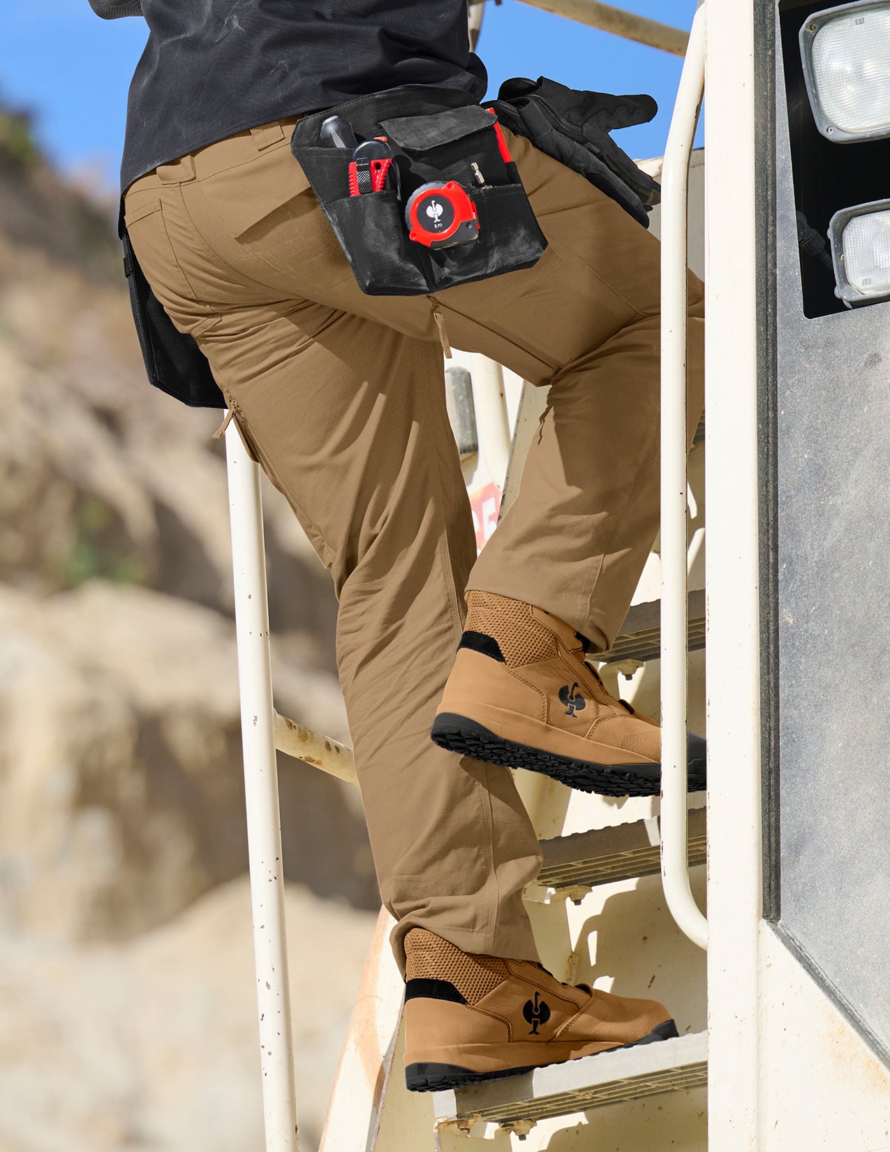 Double Front Ripstop Cargo Work Pants e.s.e:pic
