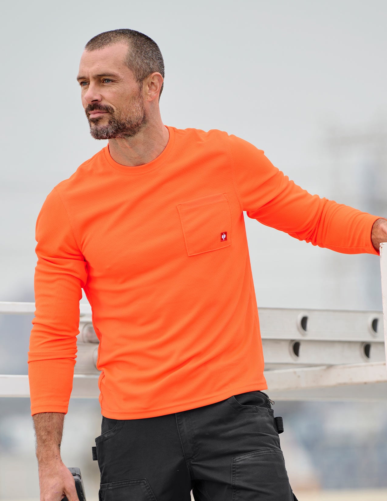 Enhanced Visibility Performance Long Sleeve Shirt | Strauss