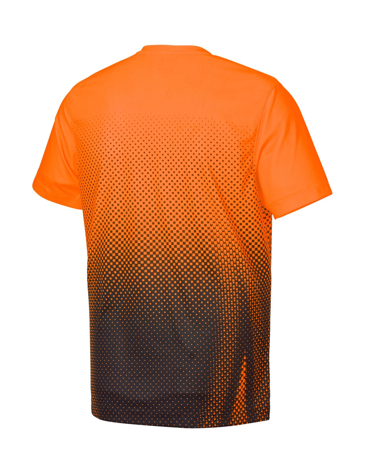 Enhanced Functional T-Shirt e.s.t:aktik in neon orange/black