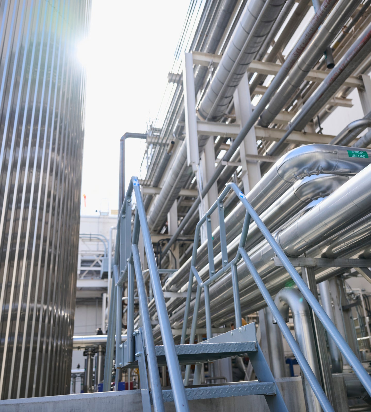An industrial jobsite.