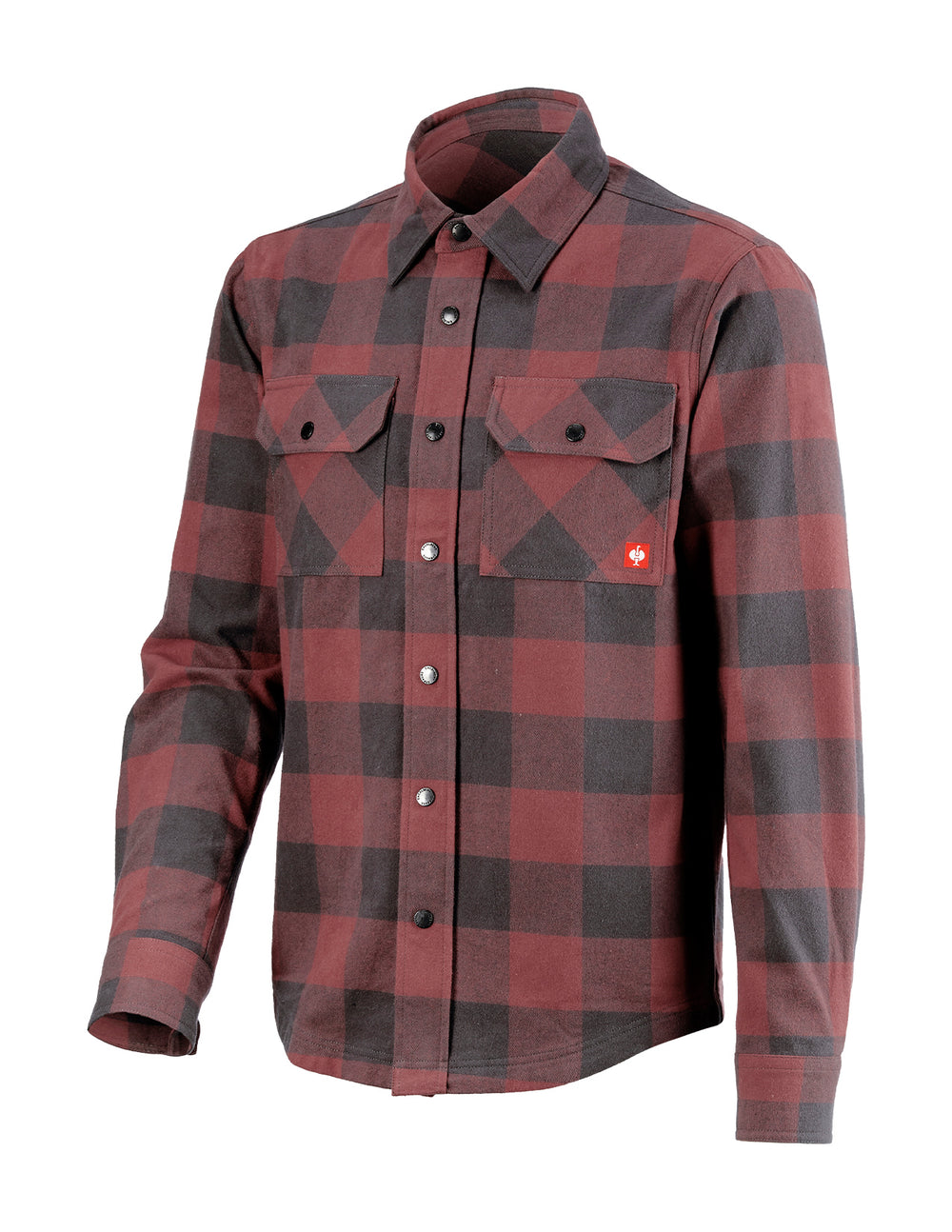 flannel dress shirts STRAUSS Flannel Work Shirt e.s.iconic one_size in Red