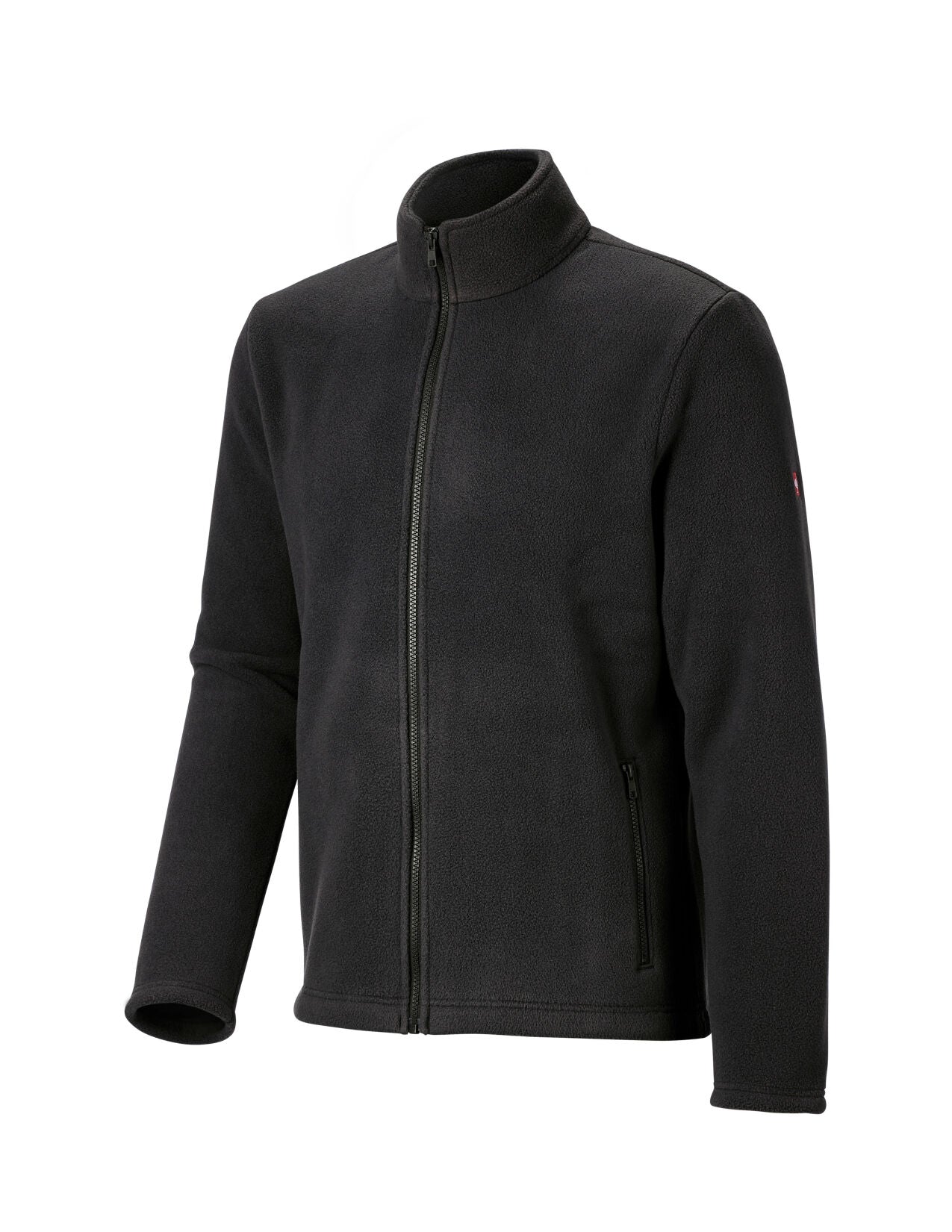 Fleece Zip Fleece Jacket, black