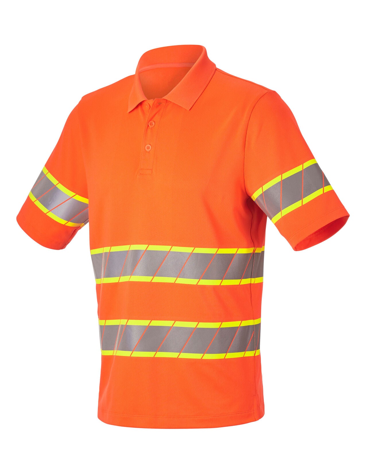 High Visibility Polo Class 2, neon orange