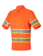 High Visibility Polo Class 2, neon orange