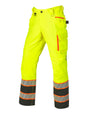 High Visibility Work Pants in neon yellow