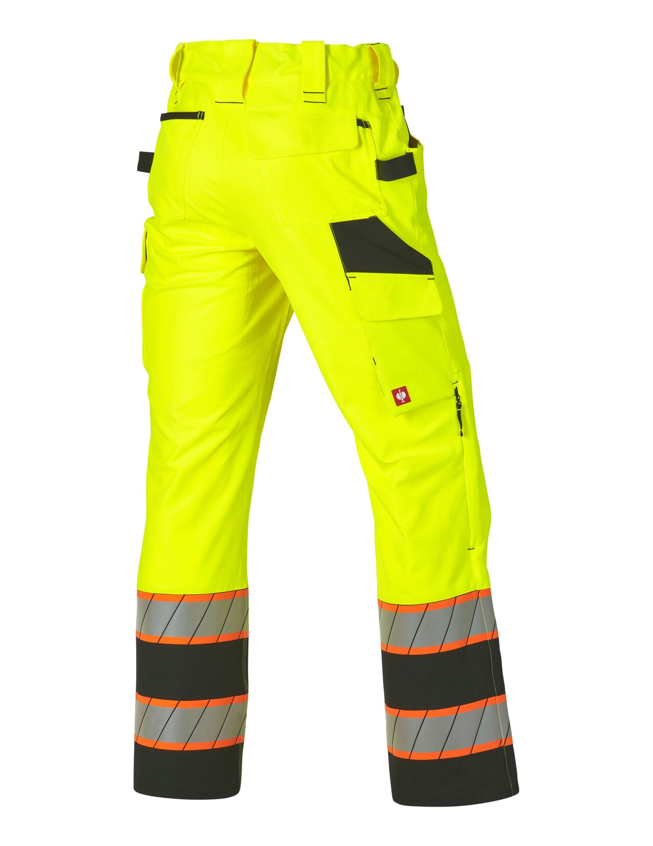 High Visibility Work Pants in neon yellow