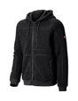 Hooded Sherpa Fleece Jacket e.s.e:pic, black