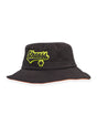 Kids Adjustable Panama Hat in black
