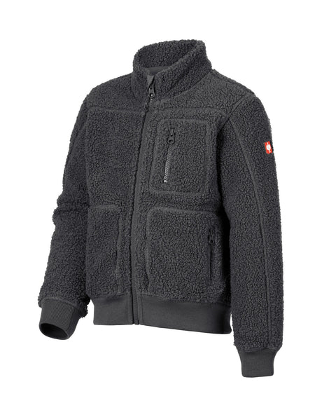 Kids Sherpa Fleece Jacket e.s.epic, carbongrey
