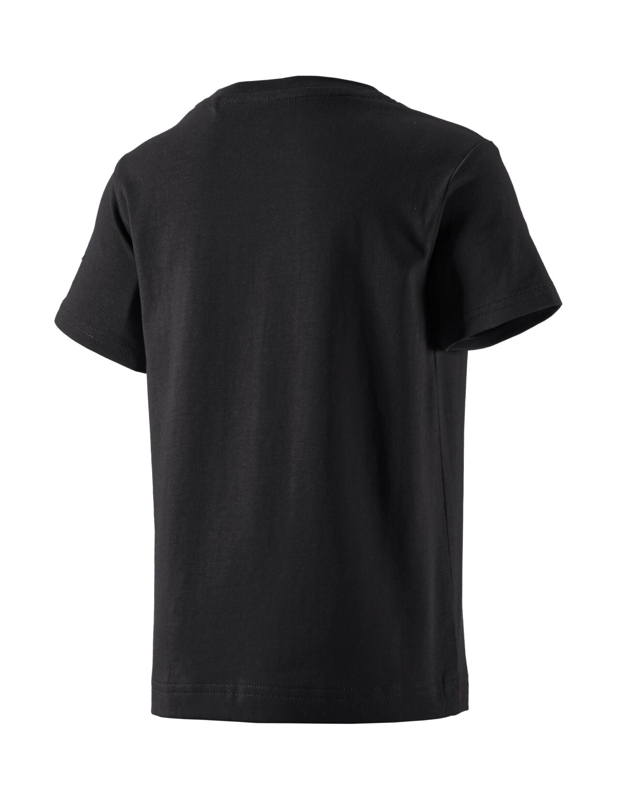 Kids cotton stretch T-Shirt in black