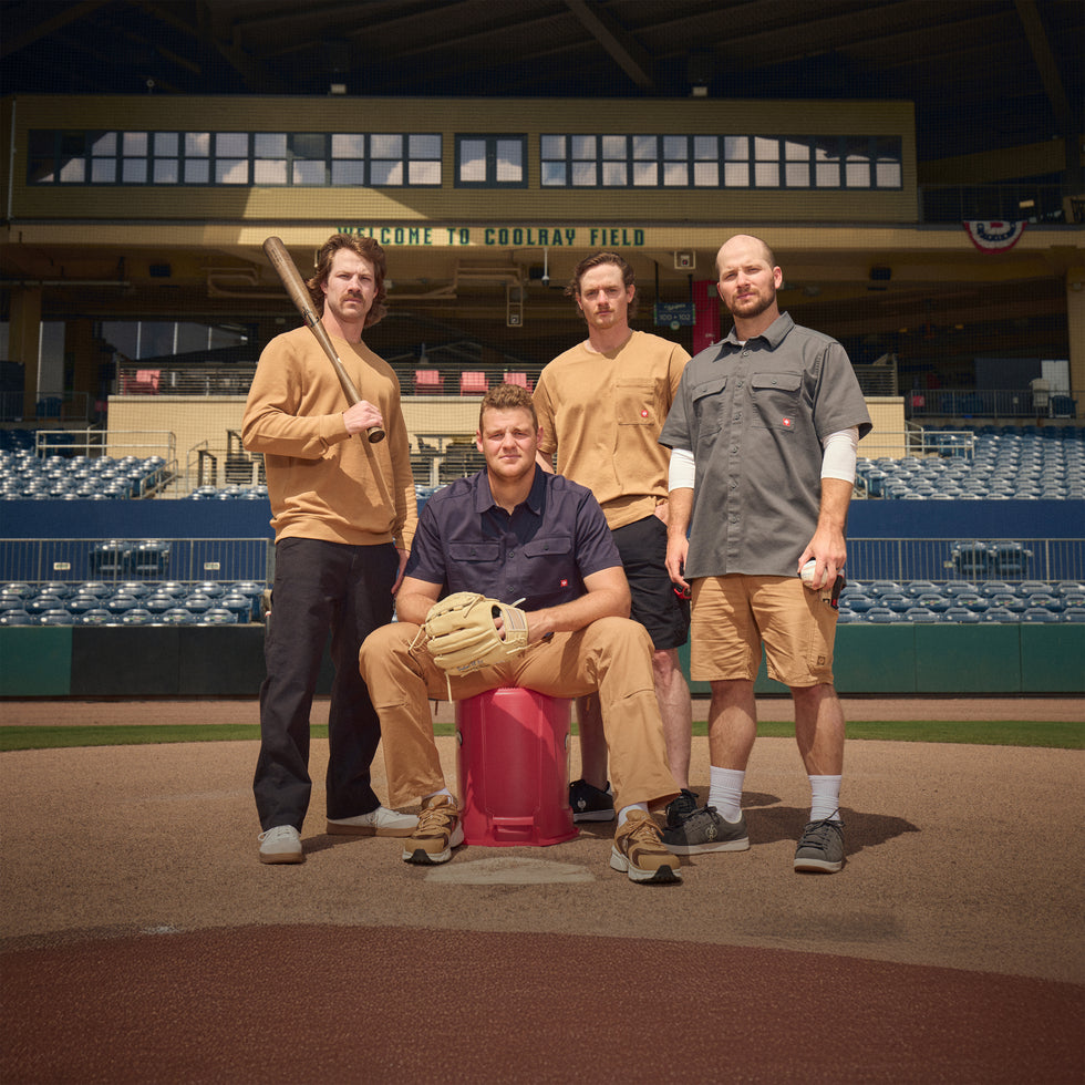 Team Sits on Home Plate