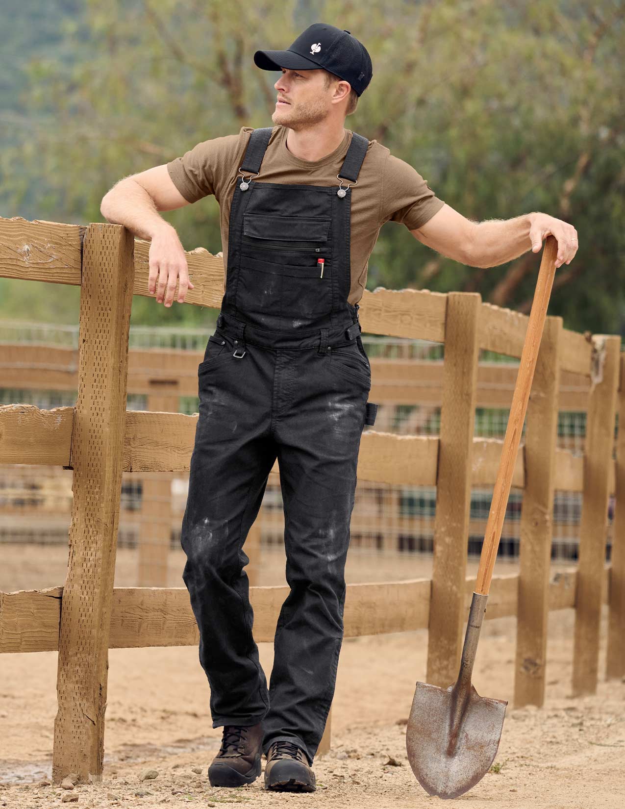 Multipocket Work Bib Overalls e.s.vintage