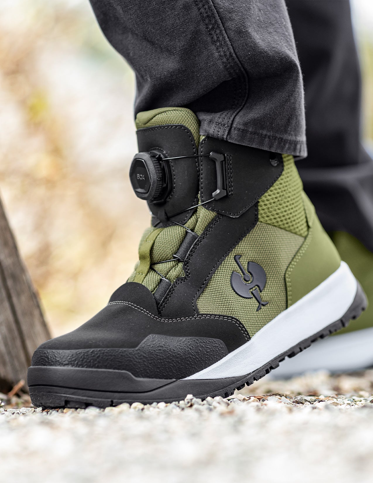 Murcia Mid Safety Toe Work Boot | Strauss