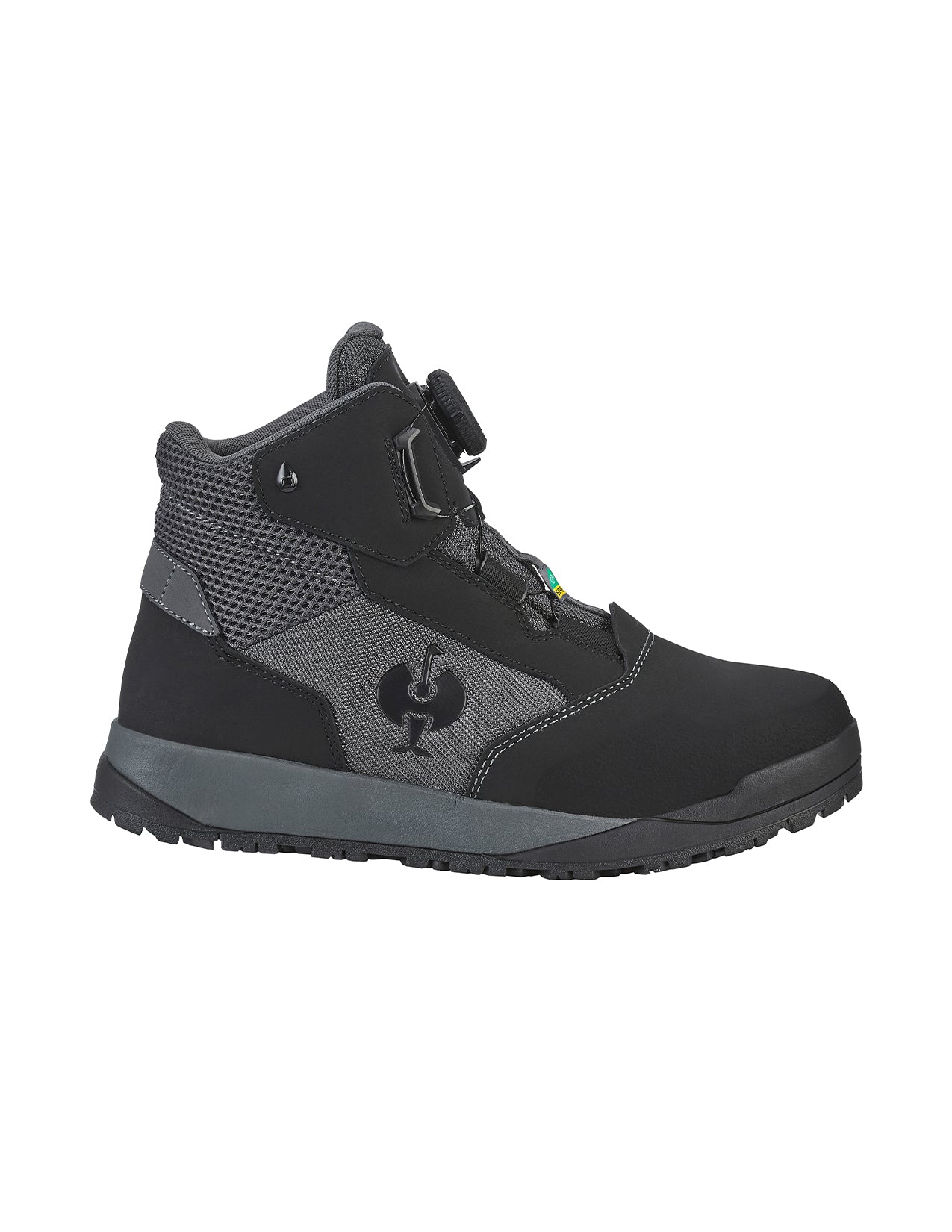 Murcia Mid Safety Toe Work Boot in carbongrey/black