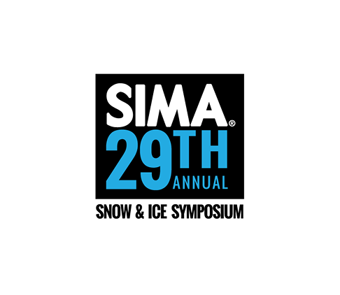 Logo for the 29th Annual SIMA Snow & Ice Symposium