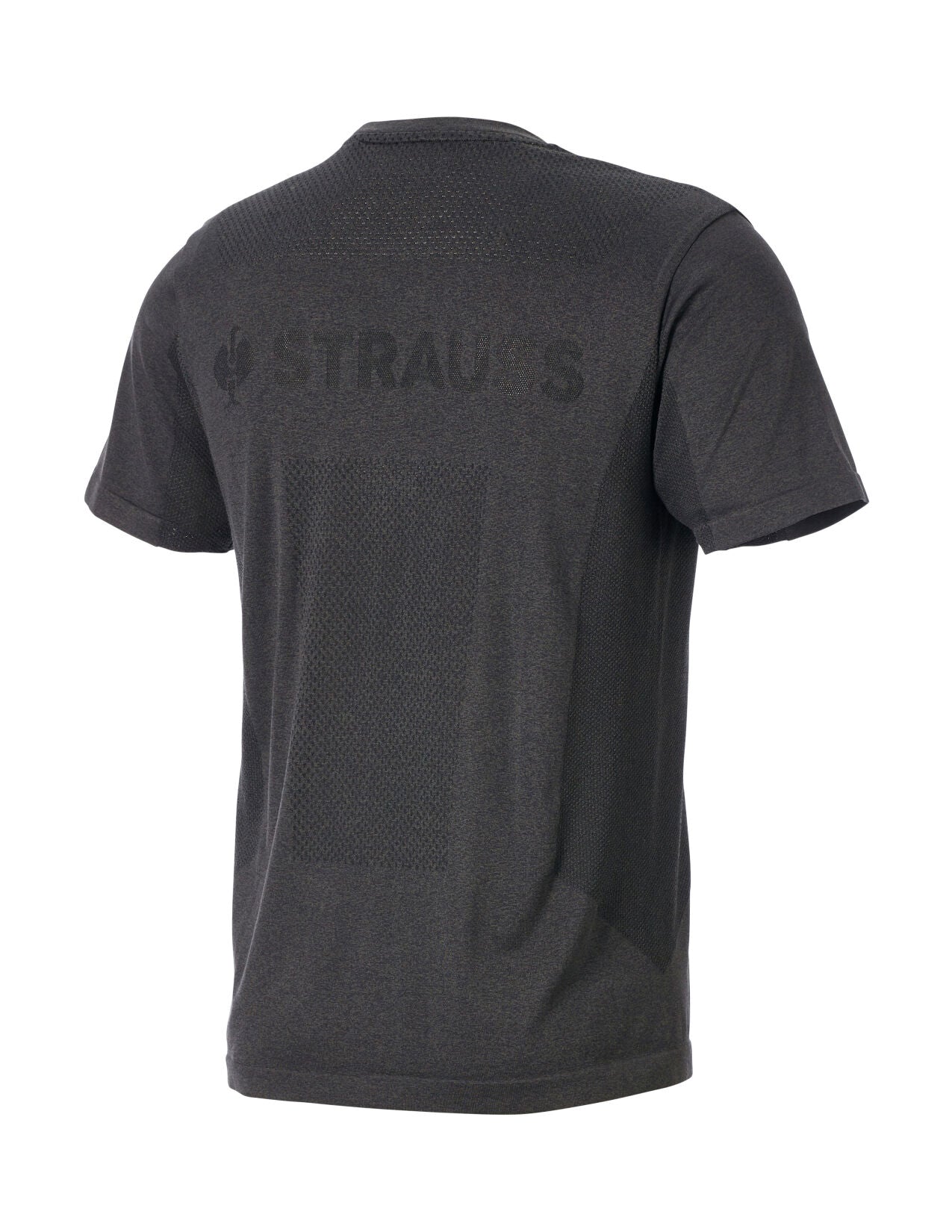 Seamless Tee e.s.trail pure, black melange