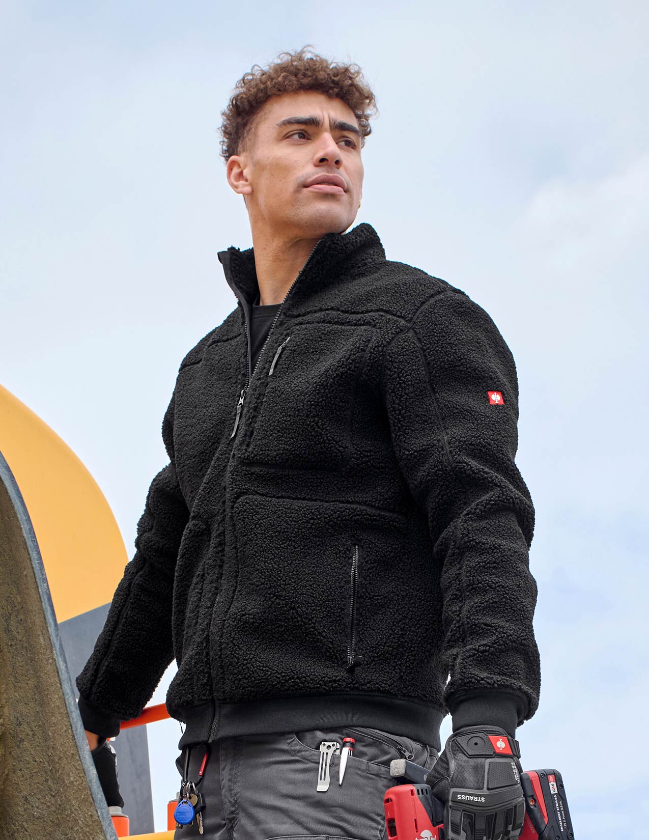 Sherpa Fleece Jacket e.s.e:pic | Strauss