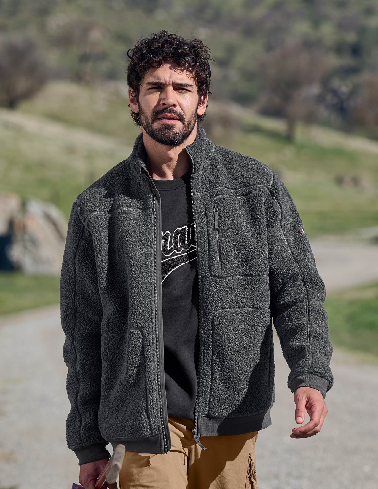 イージーブリーズ Sherpa Fleece Jacket e.s.e:pic | Strauss