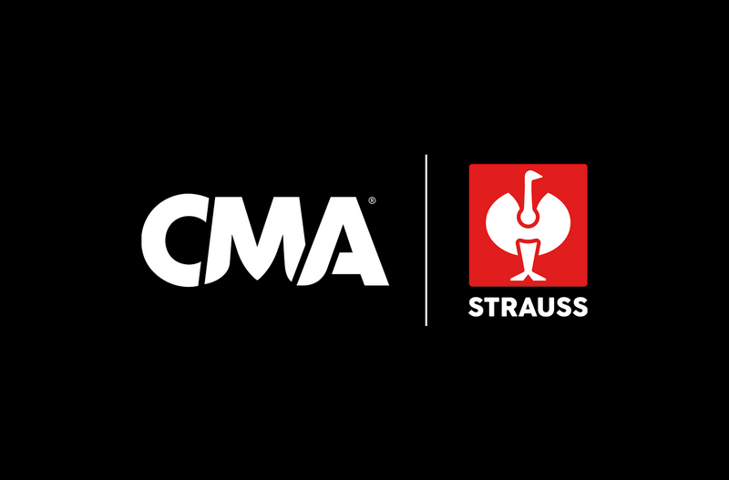 Strauss x CMA logo