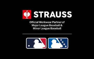 Strauss x MLB logo
