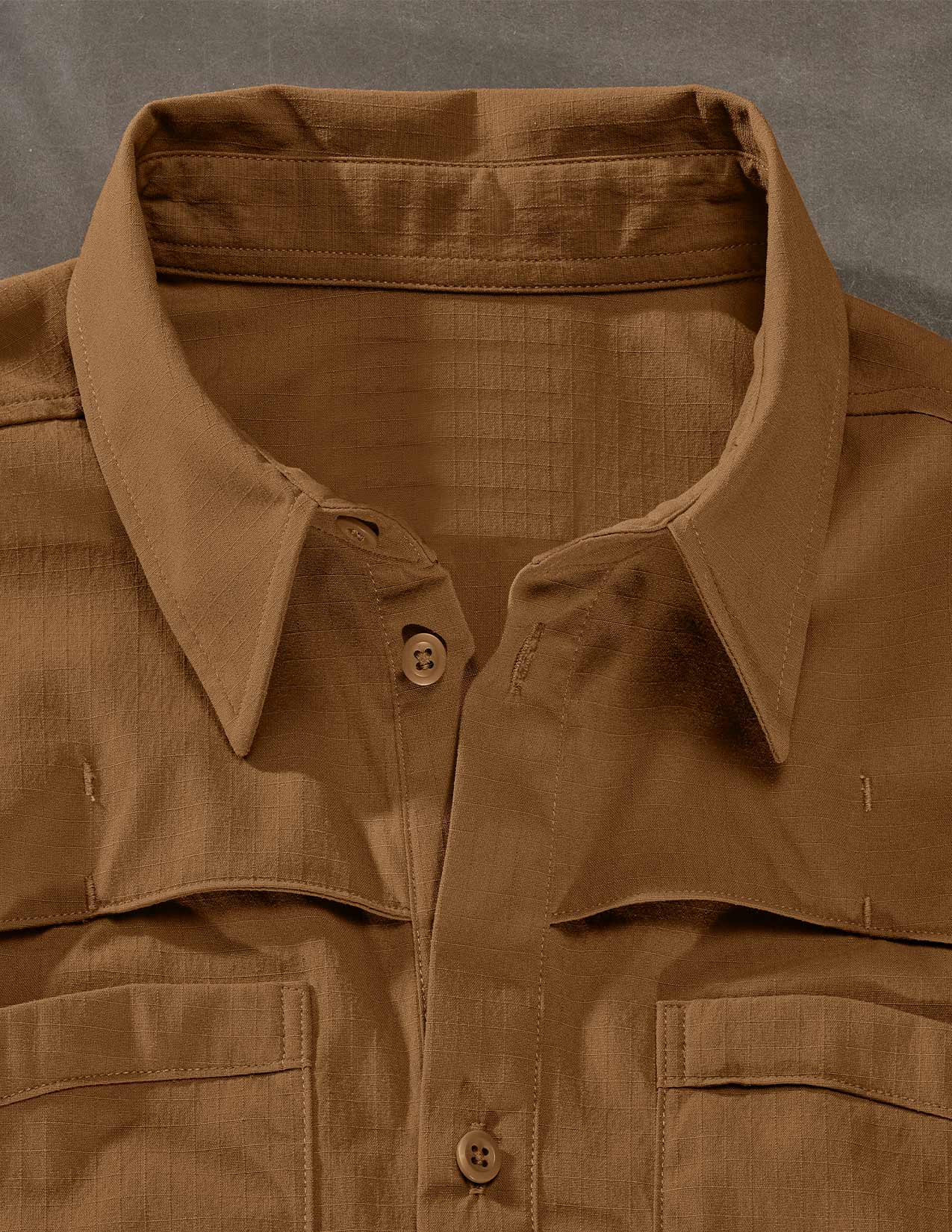 Close-up of the collar