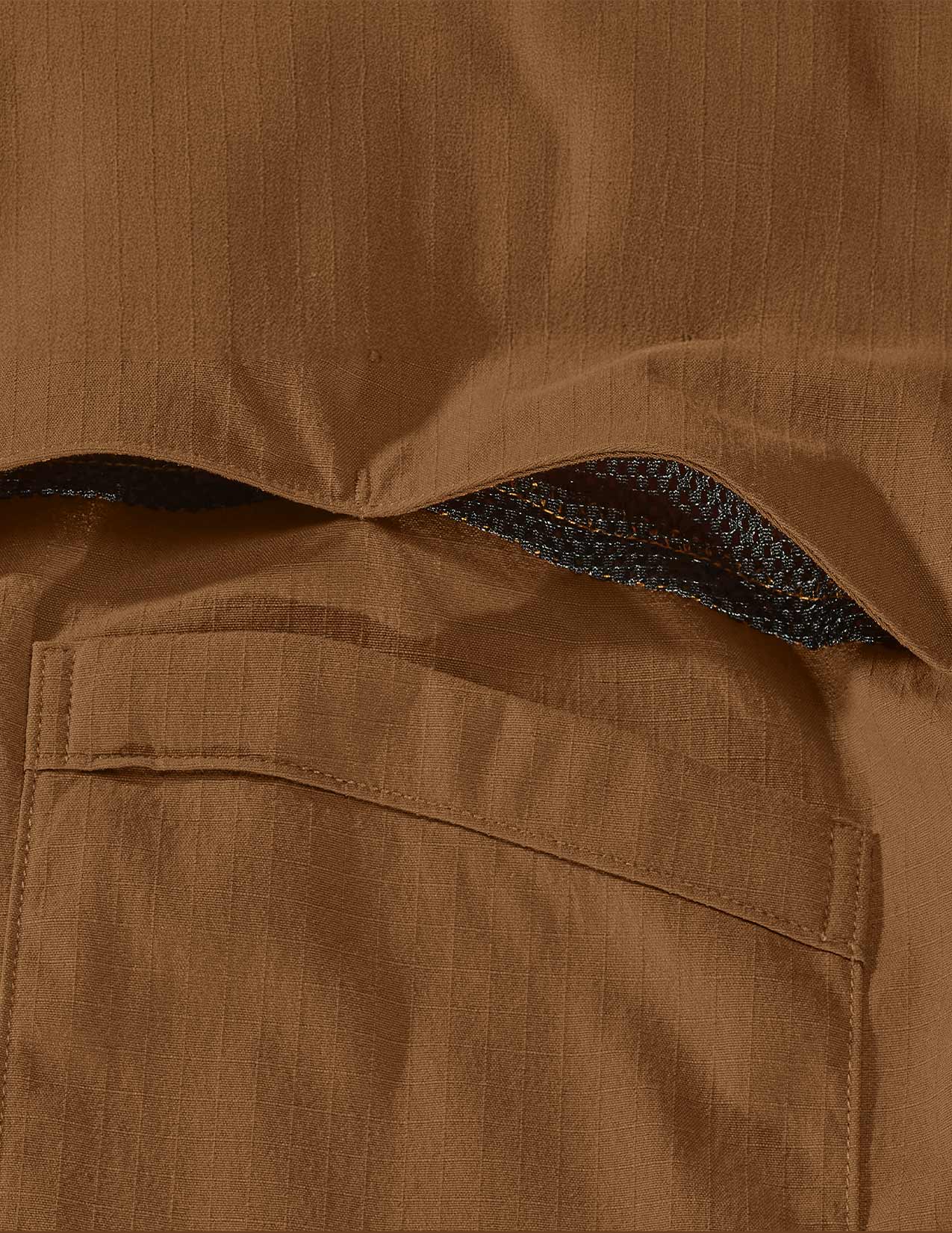 Close up of the ventilation zones on the chest