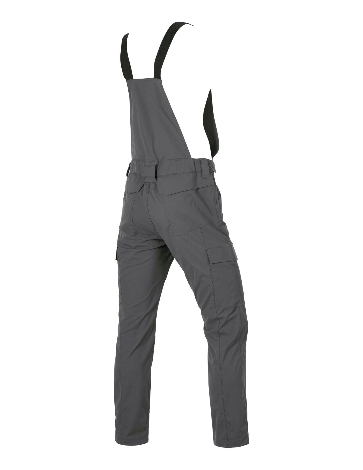 Stretch Ripstop Cargo Work Bib Overall e.s.t:aktik in carbongrey