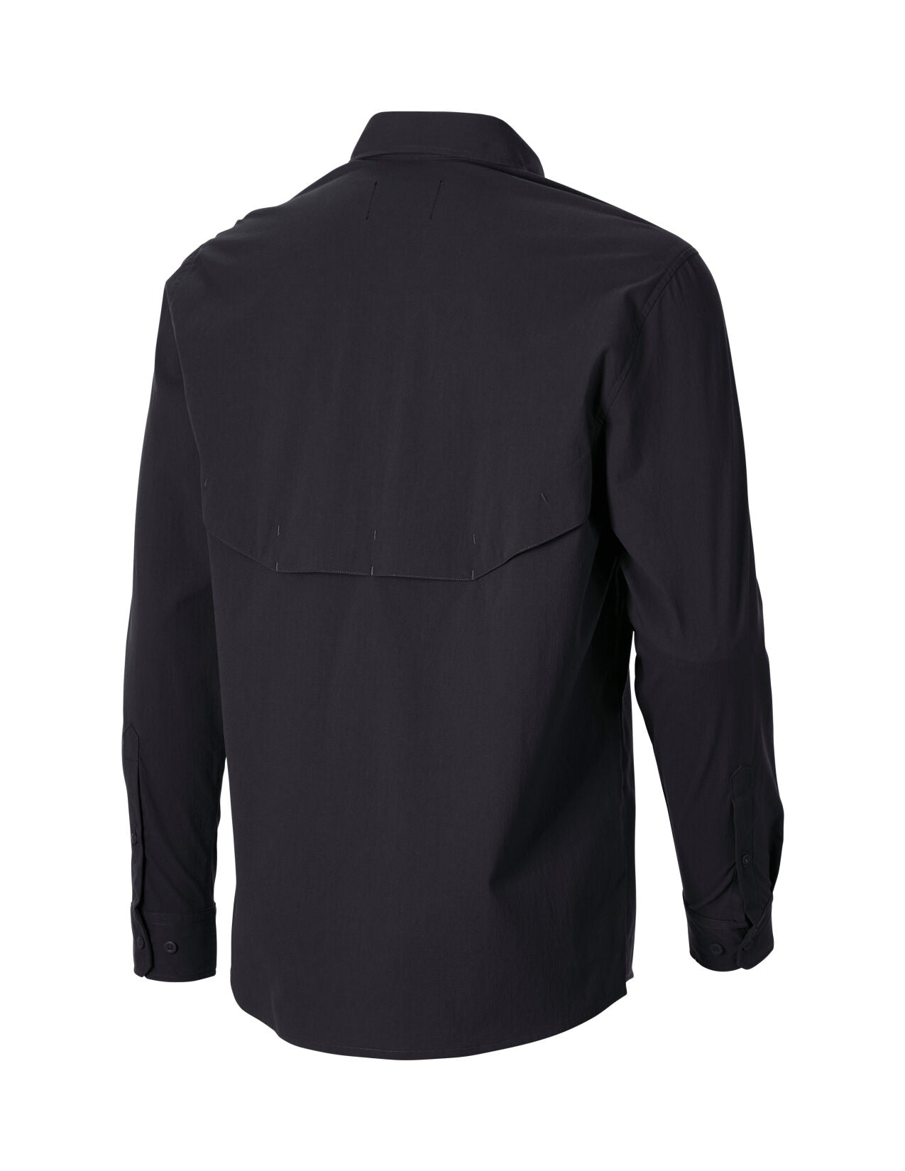 Stretch Ripstop Long Sleeve Work Shirt e.s.t:aktik in black