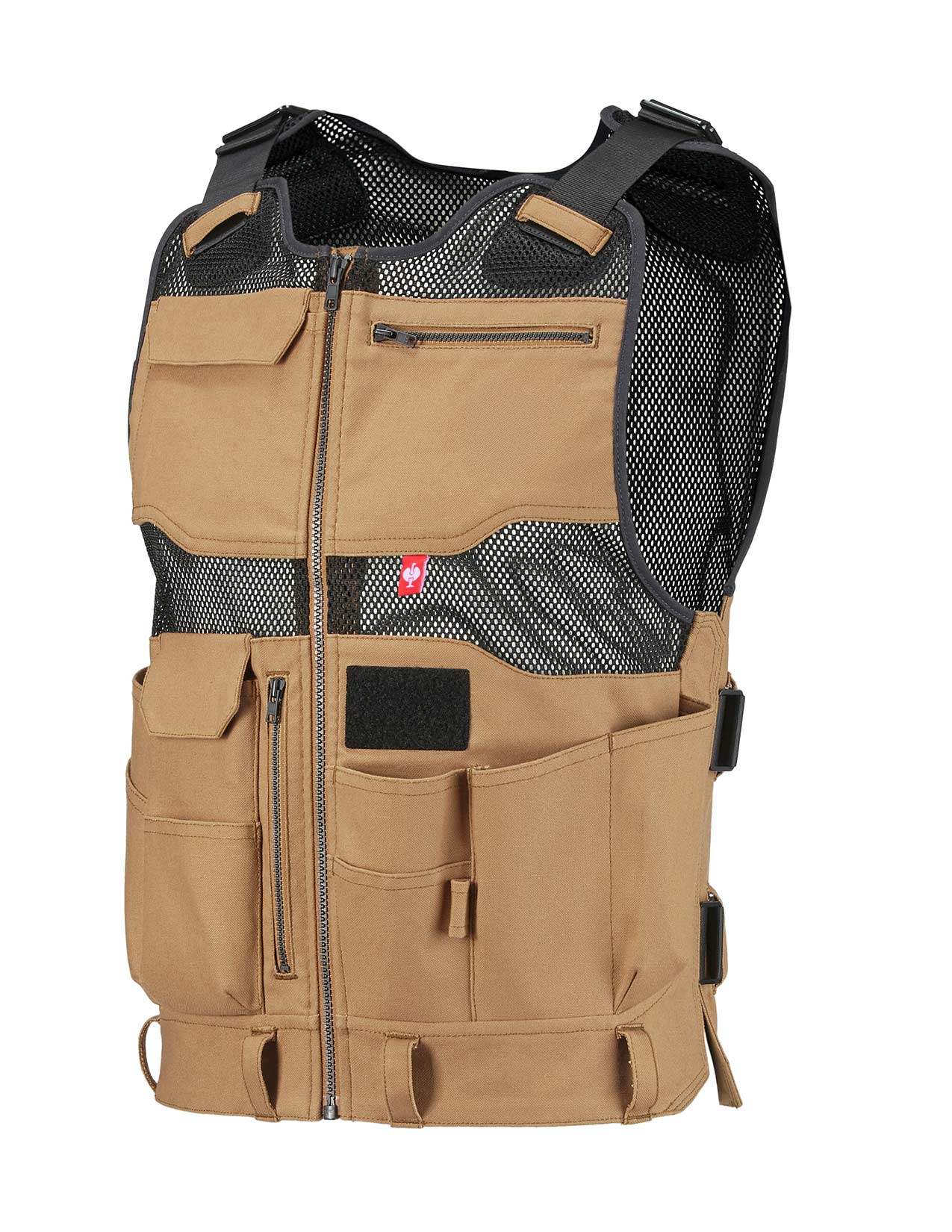 e.s. Iconic Tool-Vest in almondbrown