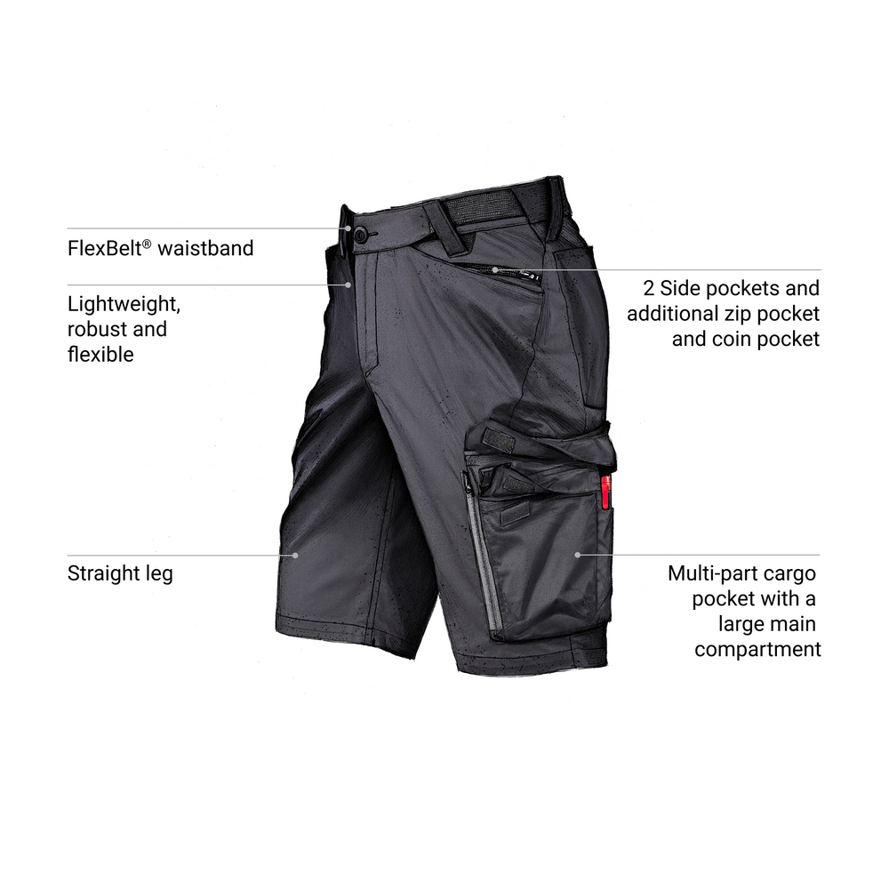 Cargo Work Shorts e.s.trail pure | Strauss