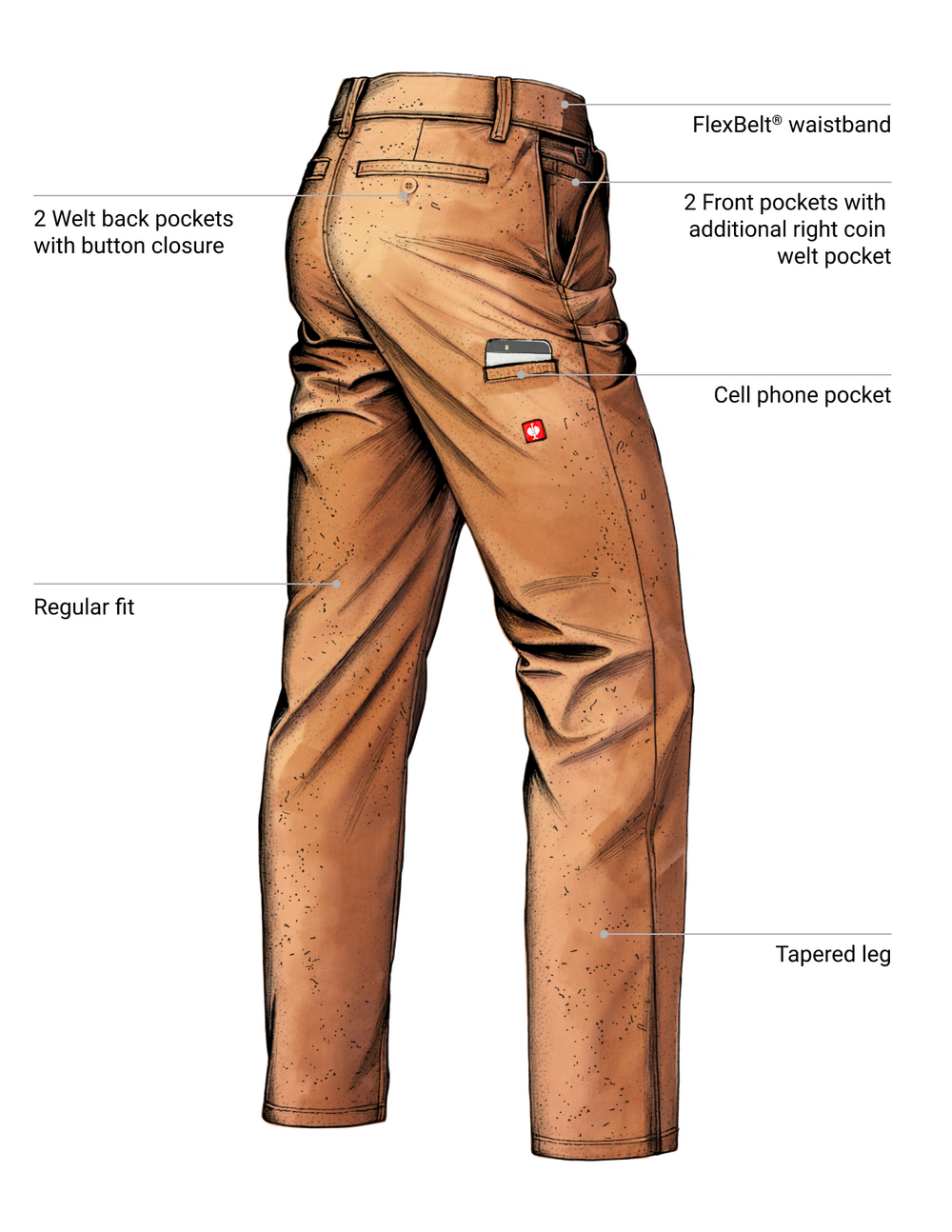 Chino Pants e.s.e:pic | Strauss