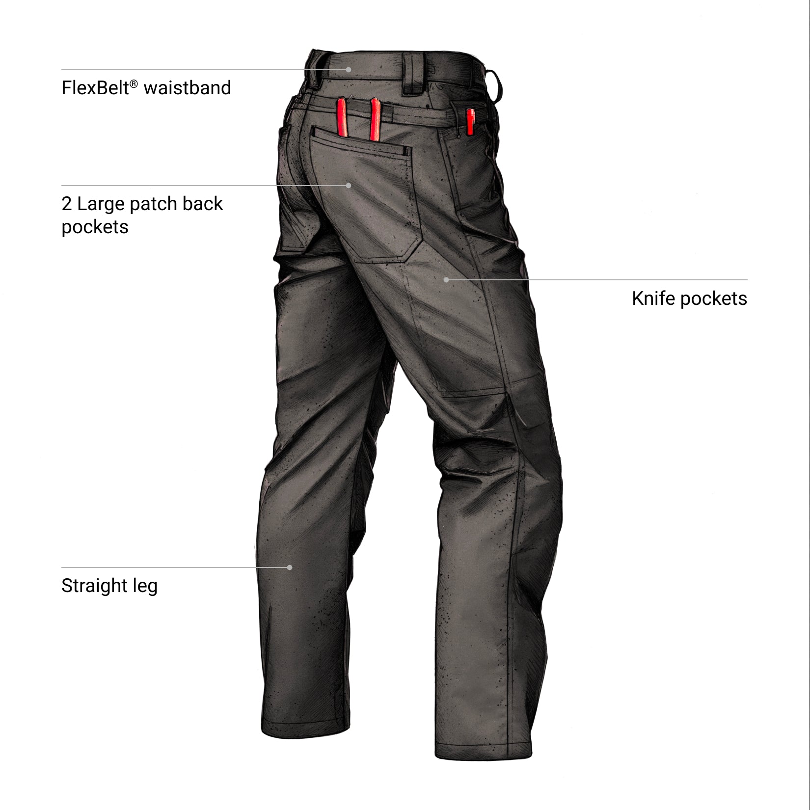 STRAUSS X 1620 Worker Pants | Strauss