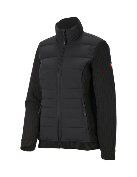 Women's Hybrid Jacket e.s.trail pure, black