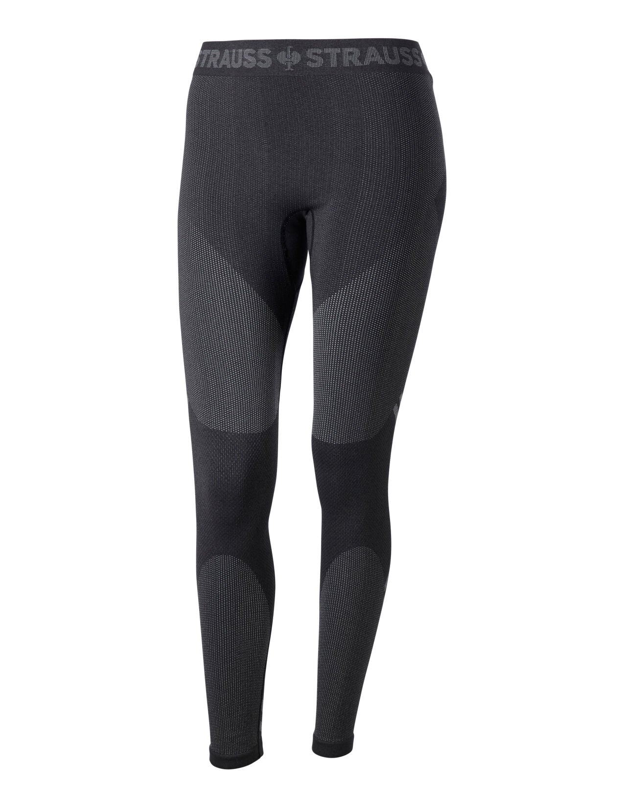 Women's Warm Seamless Thermal Pants e.s.trail pure, black/basaltgrey