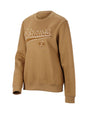 Women's Artwork Crew Neck Sweatshirt e.s.epic, almondbrown