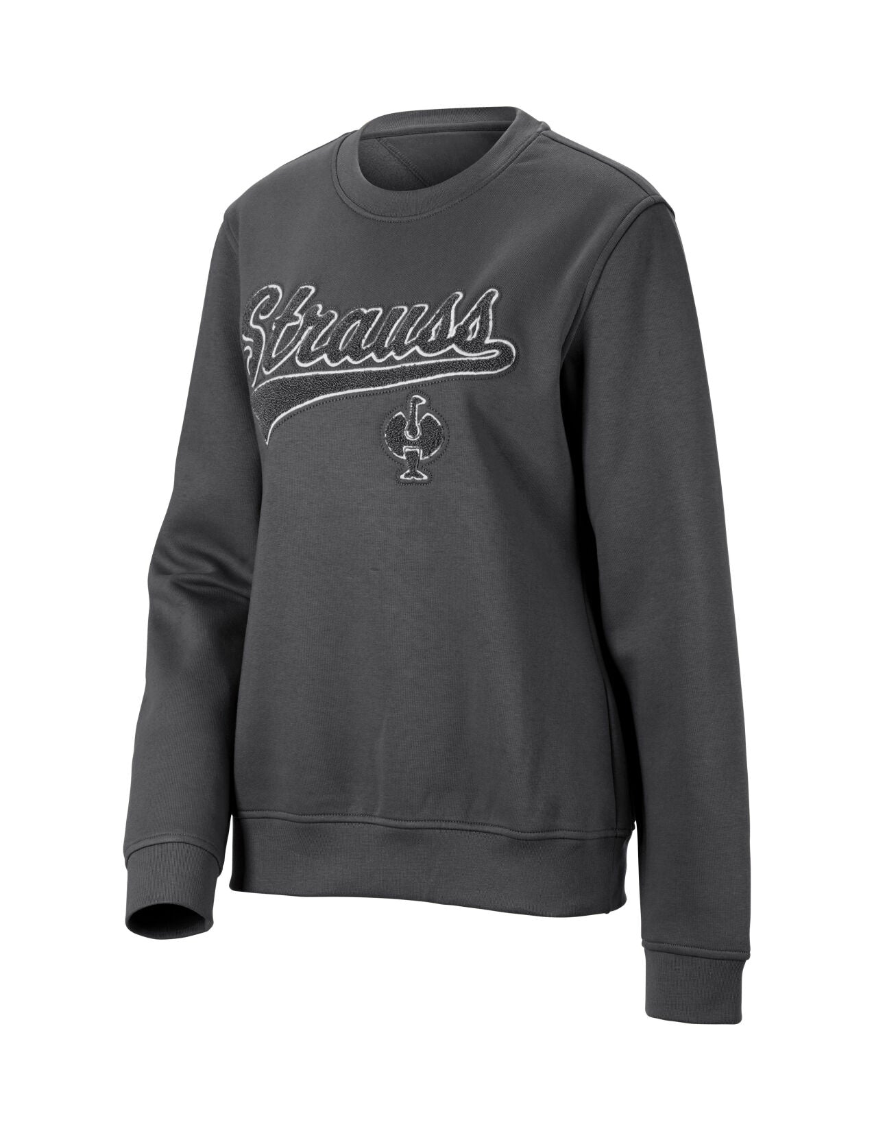 Women's Artwork Crew Neck Sweatshirt e.s.epic, carbongrey