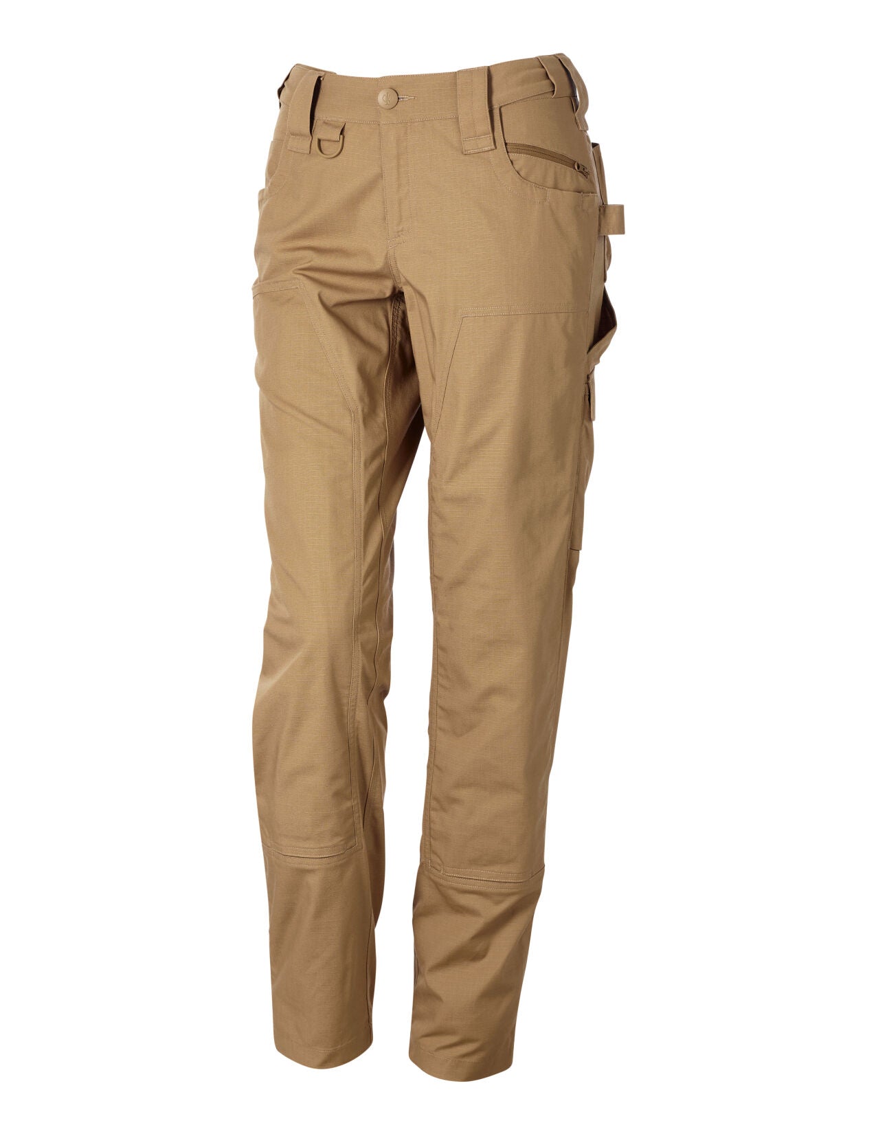 Women's Double Front Ripstop Cargo Work Pants e.s.epic, almondbrown