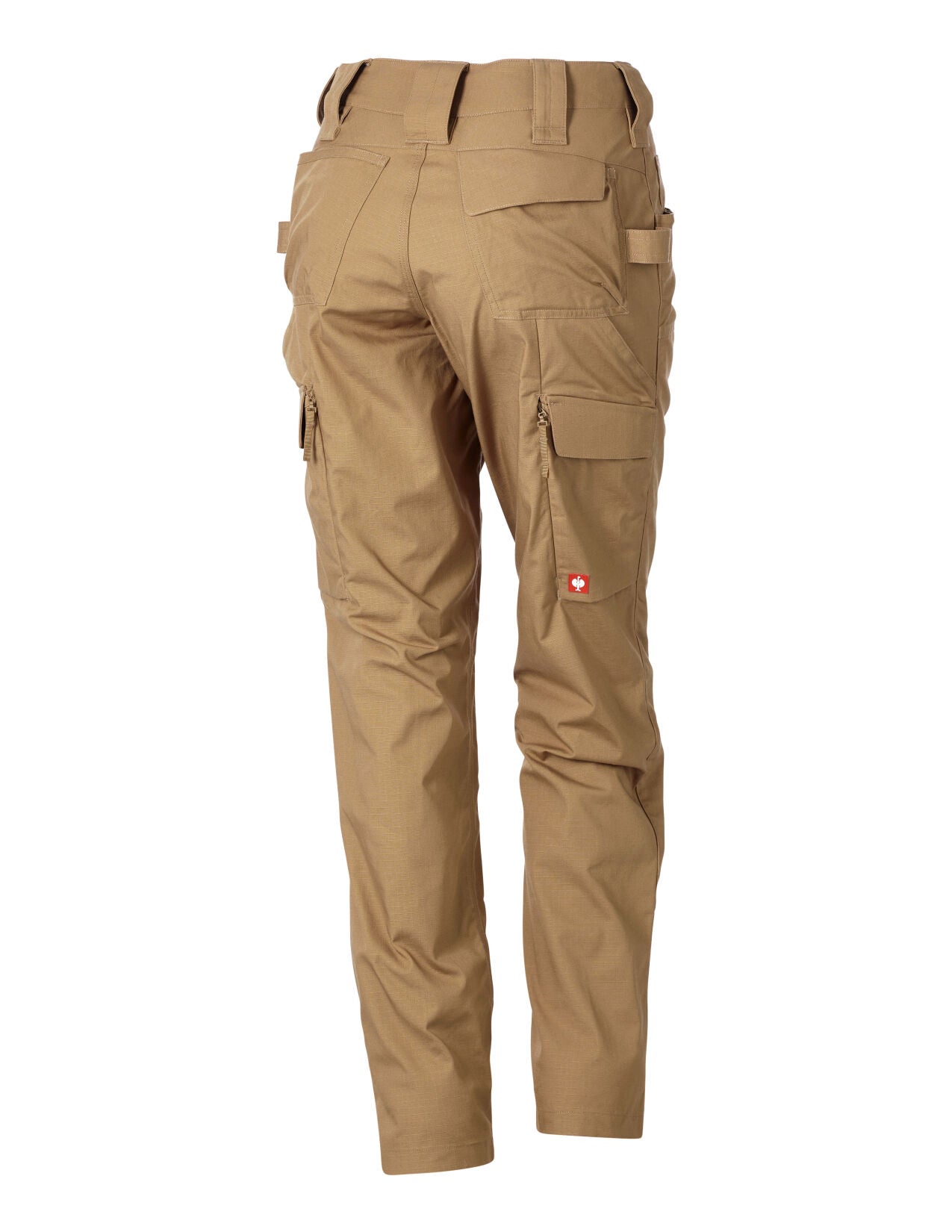 Women's Double Front Ripstop Cargo Work Pants e.s.epic, almondbrown