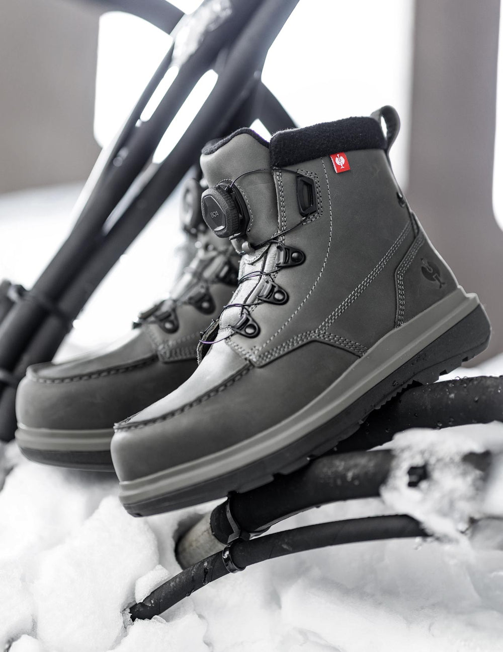 Steelworks Black and Gray Men\'s Boots Aggressor Men main image 3