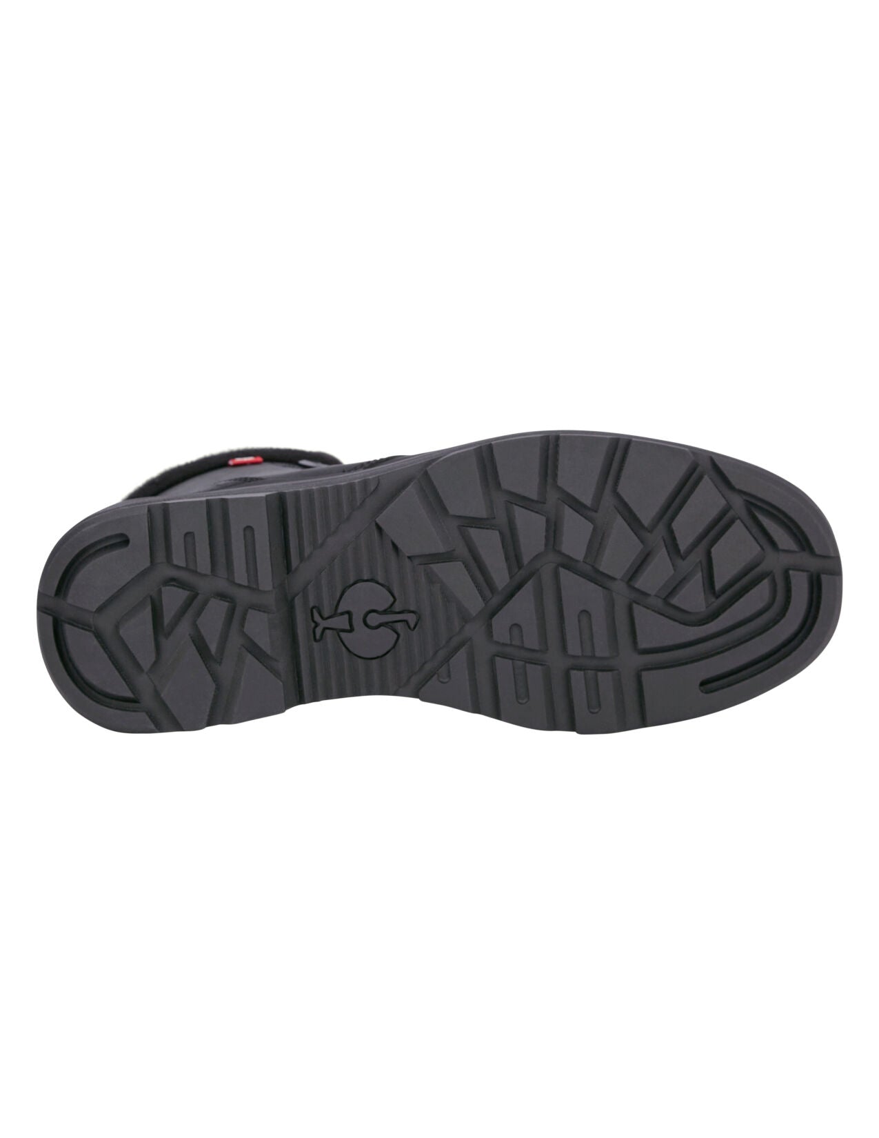 Woodside Mid Safety Toe Work Boot in black
