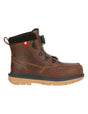 Woodside Mid Safety Toe Work Boot in desertbrown