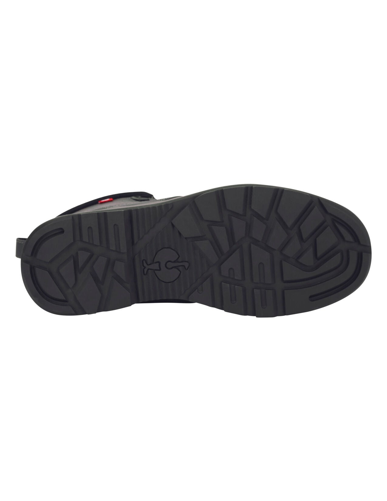 Woodside Mid Safety Toe Work Boot in carbongrey