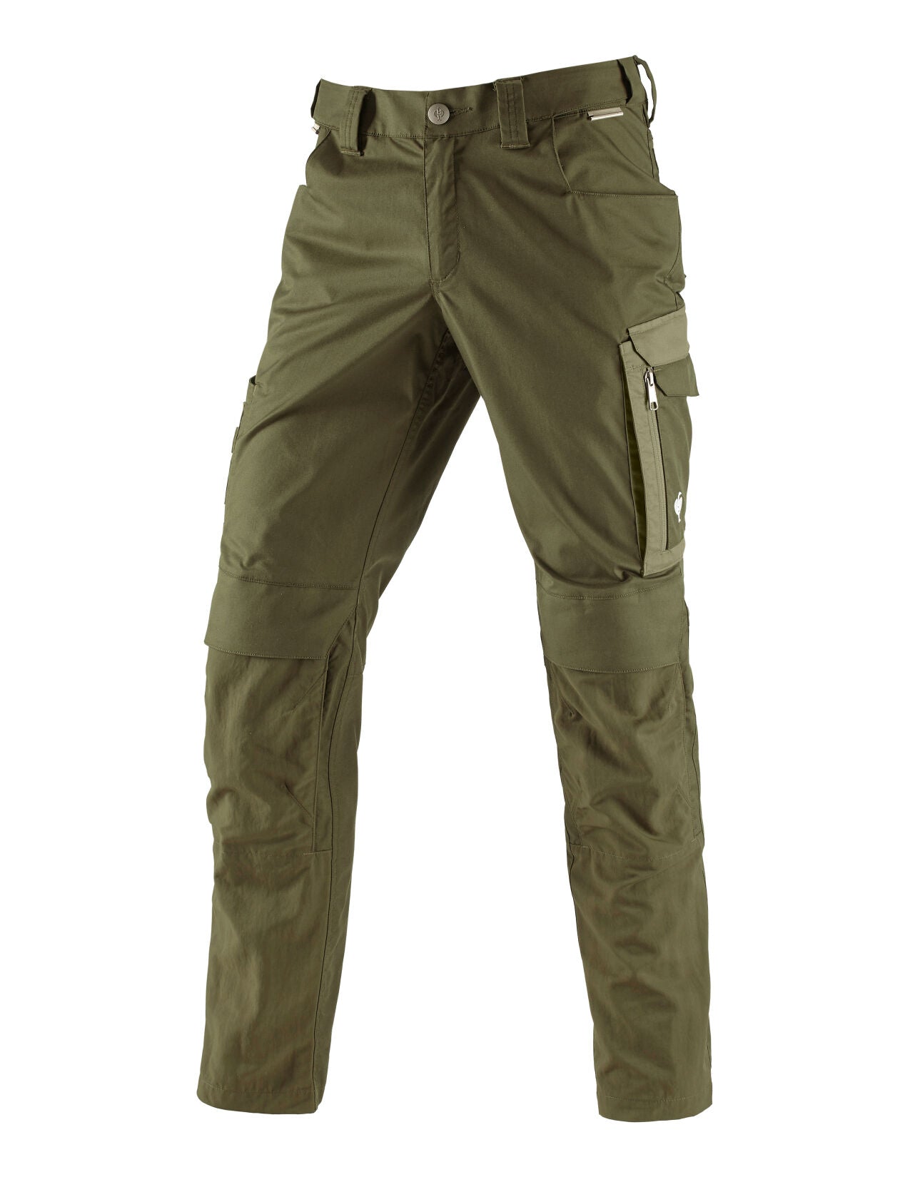 Work Pants e.s.concrete light in mudgreen/stipagreen