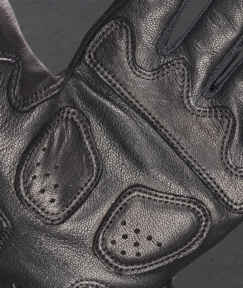 STRAUSS Assembly Protection Gloves on a clean product feature card.