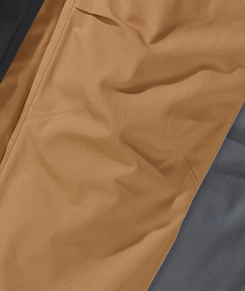 Close-up of STRAUSS e.s.e:pic Ripstop Cargo Work Pants showing the fabric.