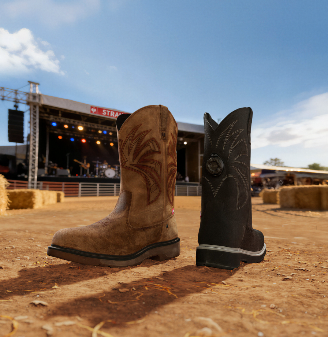 two pair of the Doonan High Saftey Toe Work Boot